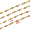 Handmade Stainless Steel Vacuum Chain With Golden Heart Cross Frame And Five Pointed Star For Diy Necklace Accessories Electroplated
