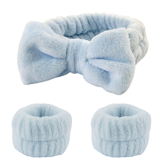 Handmade Stitch Wash Waterproof Cloth Wrist Band Hair Band Set With Animals Zodiac Styling For Women