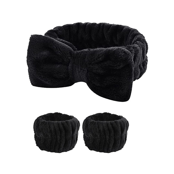 Handmade Stitch Wash Waterproof Cloth Wrist Band Hair Band Set With Animals Zodiac Styling For Women