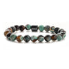 Handmade Stone Beaded Bracelet Geometric Style Unisex