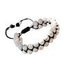 Handmade Stone Beaded Bracelet Geometric Style Unisex