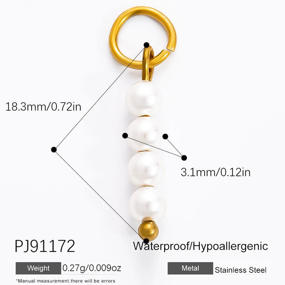 Handmade Titanium Steel And Stainless Steel Accessories Electroplated With 18K Gold In Strawberry And Starfish Shapes Necklace Earrings Pendant
