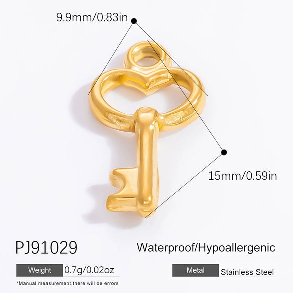 Handmade Titanium Steel And Stainless Steel Accessories Electroplated With 18K Gold In Strawberry And Starfish Shapes Necklace Earrings Pendant