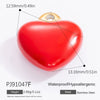 Handmade Titanium Steel And Stainless Steel Accessories Electroplated With 18K Gold In Strawberry And Starfish Shapes Necklace Earrings Pendant