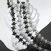 Handmade Titanium Steel Cuban Chain Clavicle Necklace For Women With Geometric Design And Electroplating Treatment Retro And Exaggerated Style