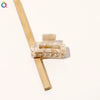 Handmade Transparent Acetate Hair Clip Simple Geometric Bangs And Flyaway Hairpin For Women