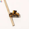 Handmade Transparent Acetate Hair Clip Simple Geometric Bangs And Flyaway Hairpin For Women