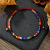 Handmade Unisex Geometric Stone Braided Couple Bracelet
