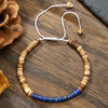 Handmade Unisex Geometric Stone Braided Couple Bracelet