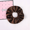 Handmade Velvet Hair Scrunchie With Gold Star Detail High Elasticity Cloth Hair Tie Accessory