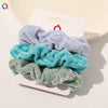 Handmade Velvet Scrunchie Hair Tie For Women Multicolor Simple Fashion Hair Accessory