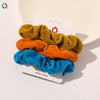 Handmade Velvet Scrunchie Hair Tie For Women Multicolor Simple Fashion Hair Accessory