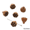 Handmade Wood Beads Gourd Pendant Mobile Phone Chain Accessories