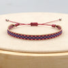 Handmade Woven Silk Thread Women's Bohemian Style Bracelet