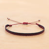 Handmade Woven Silk Thread Women's Bohemian Style Bracelet