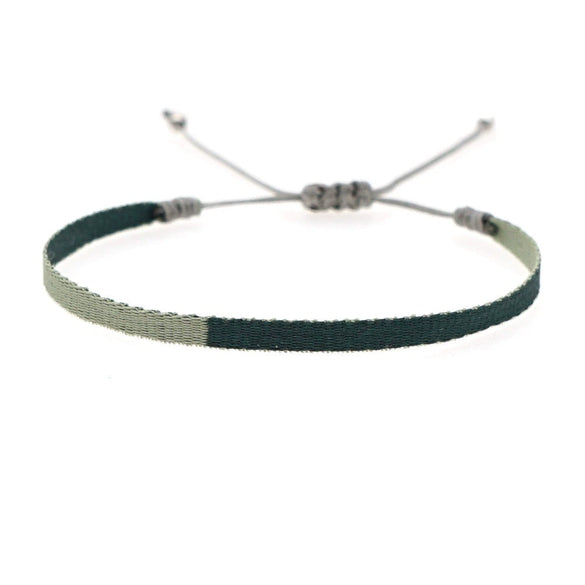 Handmade Woven Silk Thread Women's Bohemian Style Bracelet