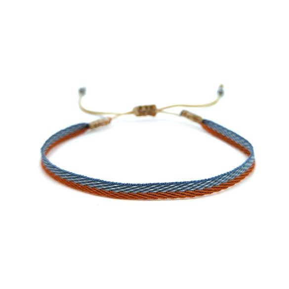 Handwoven Cord Geometric Bracelet For Women