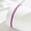 Handwoven Glass Glazed Beads Unisex Bracelet