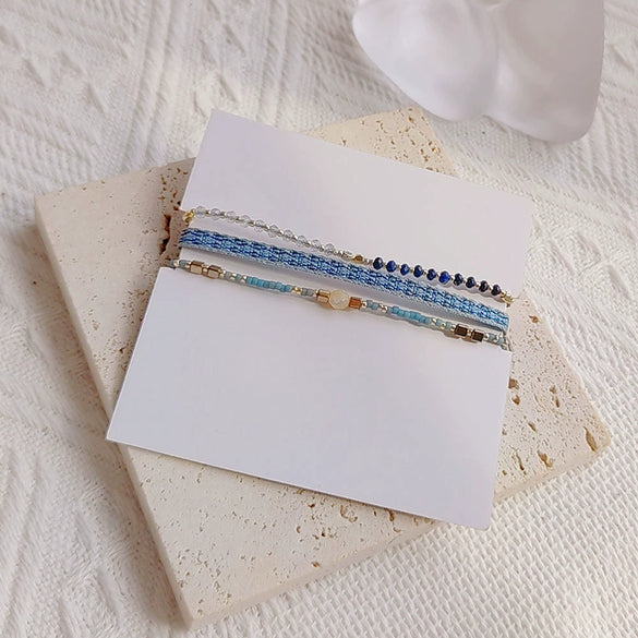 Handwoven Shell Beaded Women's Bracelet