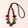 Hawaiian Artistic Round Rope Ceramics Wholesale Pendant Necklace