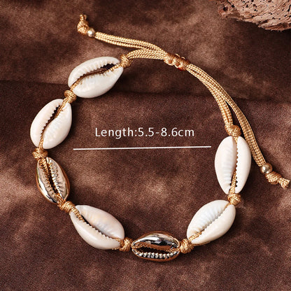 Hawaiian Shell Polyester Shell Bracelets