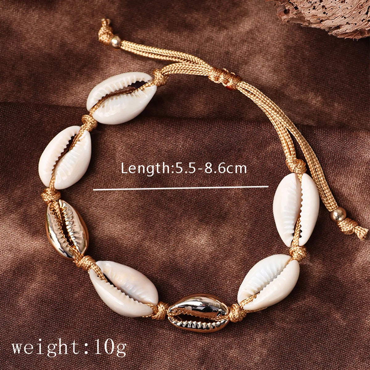 Hawaiian Shell Polyester Shell Bracelets