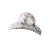 Head Clip Headwear Abs Imitation Acetic Acid Niche Marble Baking Paint Women's