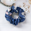 Head Flower Hair Ring Chiffon Polyester Cloth Pastoral Style Plant Flowers Design