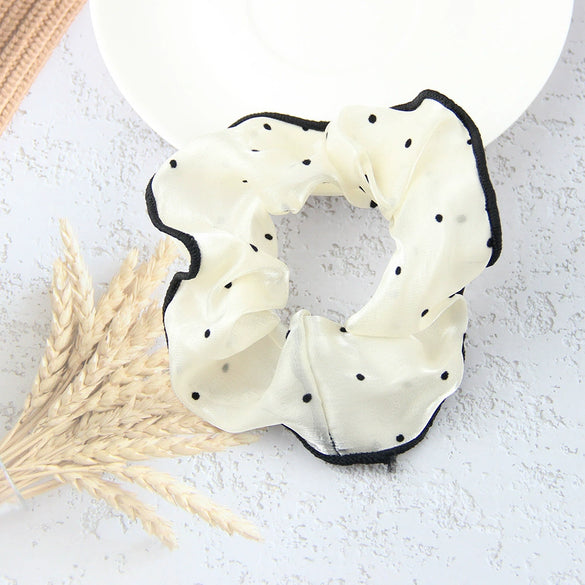 Head Ring Cloth Polka Dot Love Bow Pattern Handmade