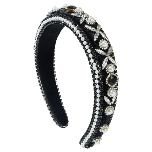 Headband Alloy Diamond Geometric Personalized Hair Accessories