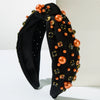 Headband Alloy Geometric Diamond Pearl Fabric Knot Hair Accessories