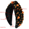 Headband Alloy Geometric Diamond Pearl Fabric Knot Hair Accessories