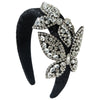 Headband Alloy Printed With Butterfly Diamond Decoration Baroque Style For Women