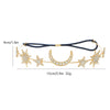 Headband Alloy Rhinestone Handmade Sun Moon Sixpointed Star New Baroque Style Personality Forehead Accessories Headdress For Women