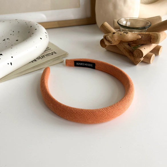 Headband Cloth Weaving Retro Candycolored Versatile Highceiling Fine Sponge For Autumn And Winter
