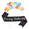 Headband Shoulder Strap Suit Alloy Hair Accessories With Sweet Style And Letter Design Electroplated