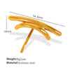 Headwear Hairpin 316L Stainless Steel Geometric Style 18K Gold Plated
