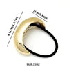 Headwear Jewelry Ushaped Metal Hair Rope Geometric Round Electroplated