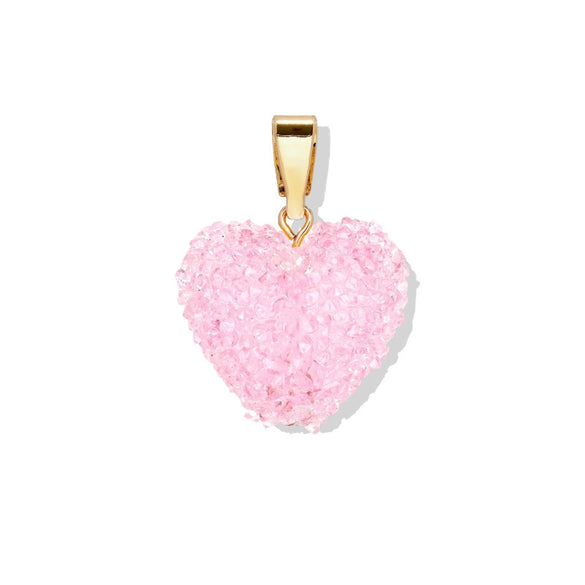 Heart Pendant Necklace Stainless Steel Gold Plated