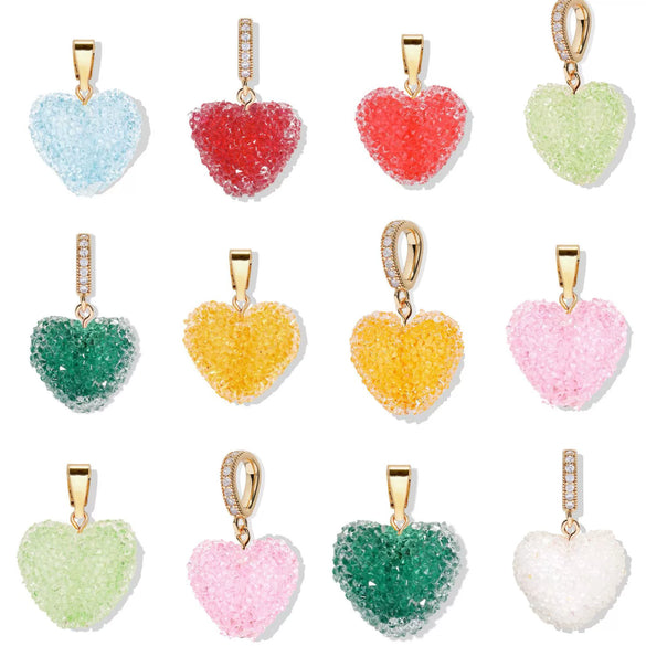 Heart Pendant Necklace Stainless Steel Gold Plated
