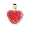 Heart Pendant Necklace Stainless Steel Gold Plated