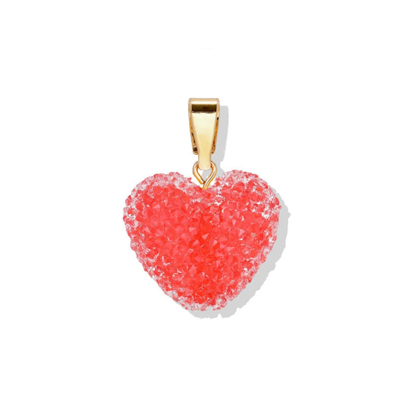 Heart Pendant Necklace Stainless Steel Gold Plated