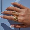 Heart Ring Titanium Steel Nonfading Light Luxury Women's Jewelry