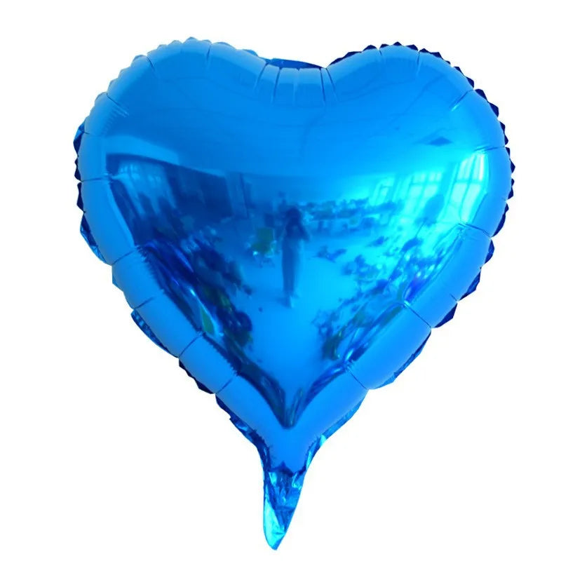 Heart Shape Aluminum Film Party Balloons 1 Piece