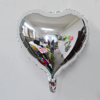 Heart Shape Aluminum Film Party Balloons 1 Piece