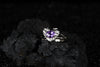 Heart Shaped Gem Inlaid S925 Sterling Silver Ring For Women