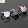 Heartshaped Crystal Plated Unisex Ring Jewelry
