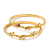 Heartshaped Stainless Steel Bracelet With Zircon Accents And Vacuumplated Finish Simple Trendy Women's Fashion Jewelry