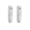 Heavy Industry Micropaved Zircon Earrings Copper Plated With Real Gold Geometric Light Luxury Style For Women Seiko