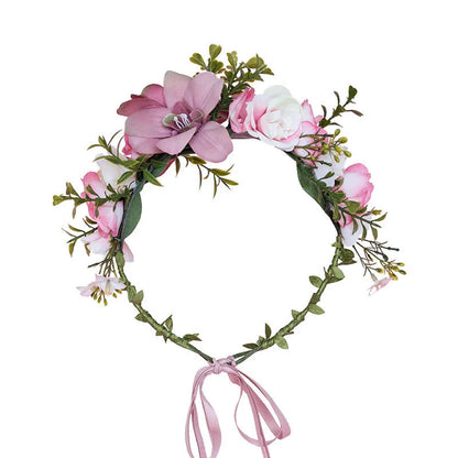 Hera Wreath  Hawaiian Holiday Wreath Adjustable Headdress  Bride Hair Band Wedding Factory Wholesale